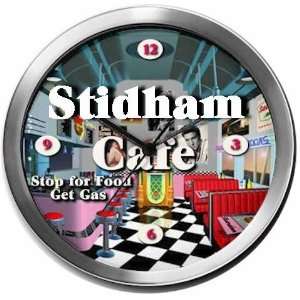  STIDHAM 14 Inch Cafe Metal Clock Quartz Movement Kitchen 