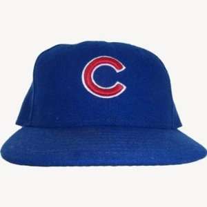 Esmailin Caridad #33 2010 Chicago Cubs Game Used Blue Hat (Size 7 1/4 