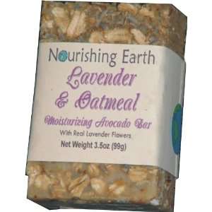  Lavender and Oatmeal Body Bar