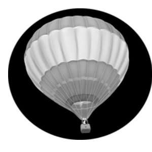  Hot Air Balloon   Super Resolution Gobo