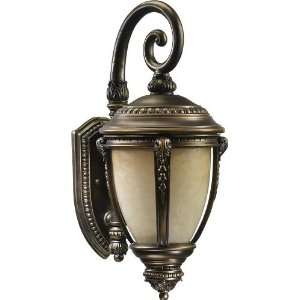 Quorum Pemberton 1 Light Outdoor Wall Lantern Bronze Patina 7320 3839