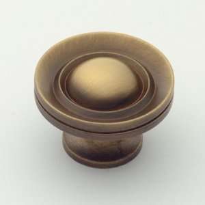  Knob   Round knob with indented concentric circles 1 1/2 