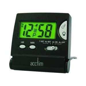  Acctim Mini Flip Lcd Black Alarm Clock 13353 Kitchen 