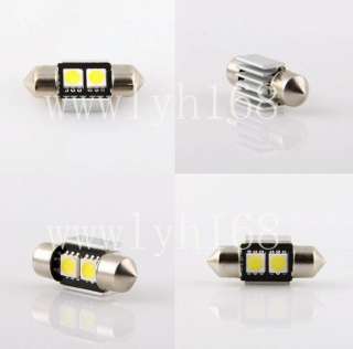 2X 31mm 2SMD 5050 Canbus Error Free Car LED Dome Light  