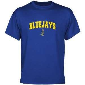  Creighton Bluejays Royal Blue Logo Arch T shirt Sports 