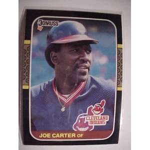  1987 Donruss Joe Carter #156