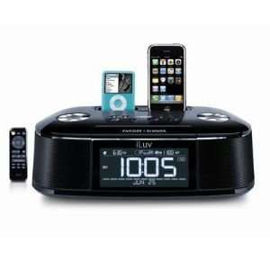  iPhone 3G Dual alarm Clk Radio