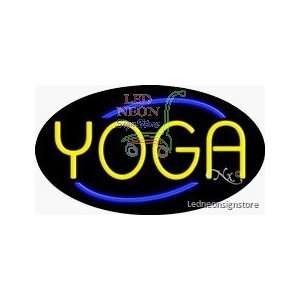  Yoga Neon Sign 17 inch tall x 30 inch wide x 3.50 inch 