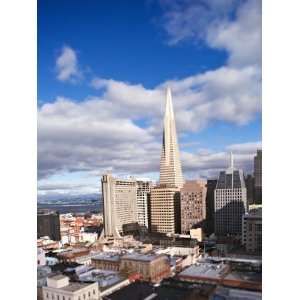 Buildings and High Rises in Cityscape of San Francisco, California 