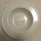 Used Once Crate & Barrel Staccato Low Bowls Set of 4 EUC Porcelain