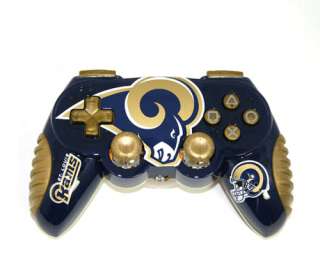 MADCATZ PS2 WIRELESS PAD NFL St. Louis Rams CONTROLLER  