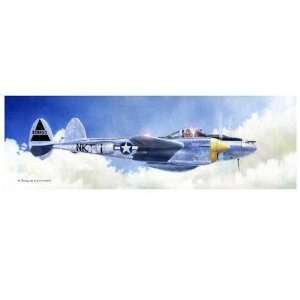  Douglas Castleman   P   38j Lightning Giclee on acid free 