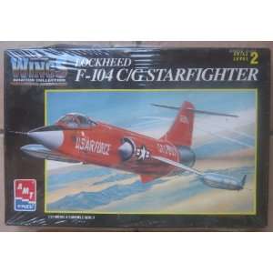  AMT 1/72 Scale Lockheed F 104 Starfighter Toys & Games