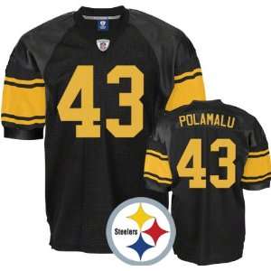    NFL Authentic Jerseys Pittsburgh Steelers #43 Troy Polamalu 