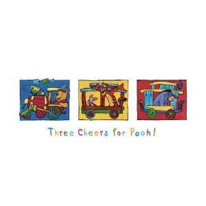  Three Cheers for Pooh Giclee Poster Print, 40x22