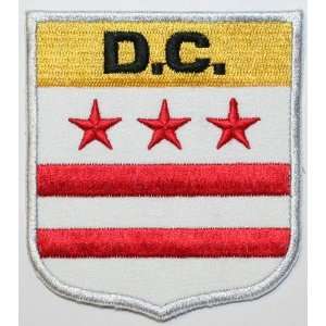   of Columbia Washington DC Shield State Flag Patch 