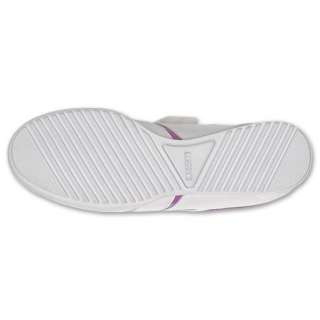 NEW Lacoste Zephie MT SPW White Purple Casual Leather Women Shoes Size 