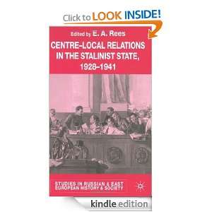  Local Relations in the Stalinist State 1928 1941 (Studies in Russian 