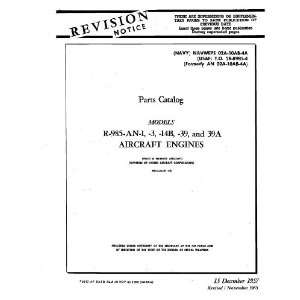   Aircraft Engine Parts Manual Pratt & Whitney R 985 Wasp Junior Books