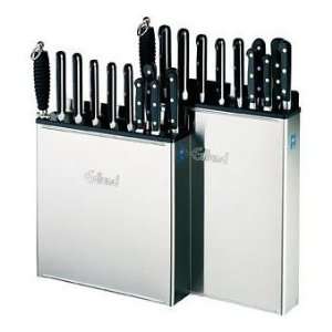 Edlund   12 Wide Stainless Steel Knife Rack with 12 Long 