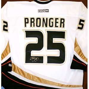  Autographed Chris Pronger Uniform   Replica Sports 