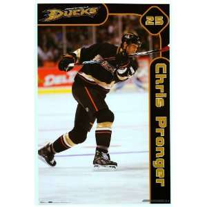  Chris Pronger   Anaheim Ducks   Sports Poster   22 x 34 