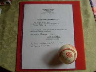 Derek Jeter Autographed 1998 World Series Baseball  