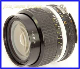 NIKKOR 24mm F2   FAST Ultra WIDE Angle Nikon Ai s Lens for analog 