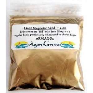  NEW Gold Magnetic Sand 4oz   RMAGS4