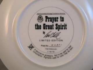 Prayer to the Great Spirit Paul Calle American Indian Heritage 