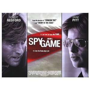  Spy Game Original Movie Poster, 40 x 30 (2001)