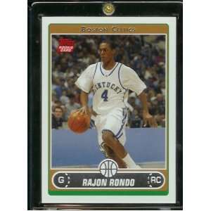  2006 07 Topps Rajon Rondo Boston Celtics Basketball Rookie 