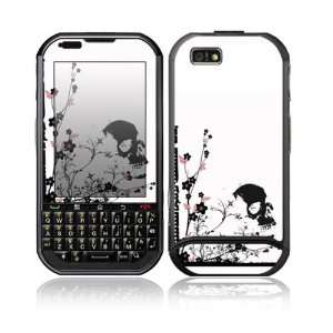  Skulls and Flowers Design Protective Skin Decal Sticker 