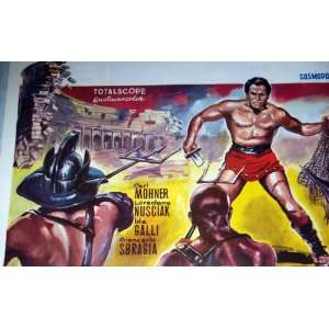  Centurion The Fall of Rome 1963 European Film Poster 