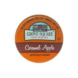 Grove Square CARAMEL HOT APPLE CIDER   12 k cups  Grocery 