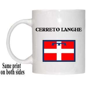    Italy Region, Piedmont   CERRETO LANGHE Mug 