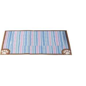 Ethical Striped Paw Print Placemat