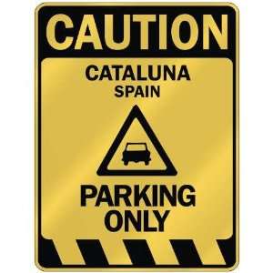   CAUTION CEUTA PARKING ONLY  PARKING SIGN SPAIN