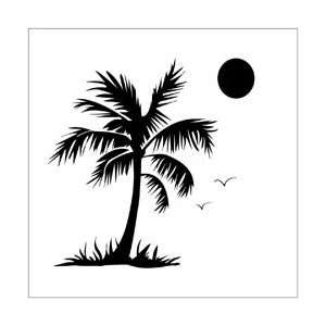 Crafters Workshop Crafters Workshop Templates 12X12 Palm Tree; 3 