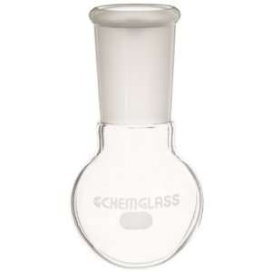Chemglass CG 1506 02 Glass 50mL Heavy Wall Single Neck Round Bottom 