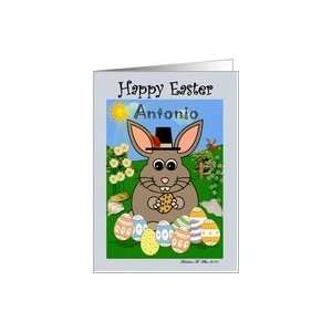  Happy Easter Antonio / Easter Name Specific / Mr. Bunny 