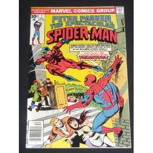  SPECTACULAR SPIDER MAN #1 BRONZE AGE MARVEL COMIC BOOK 