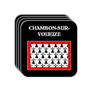  Limousin   CHAMBON SUR VOUEIZE Set of 4 Mini Mousepad 