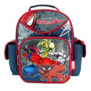  Spiderman Mini Backpack   Half Face Spider man School 