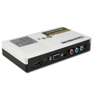 PC VGA Component Video Audio to TV HDTV HDMI Converter  