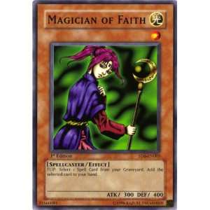  Magician of Faith Yugioh SD6 EN005 Common Toys & Games