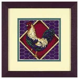  Dimensions Mini Needlepoint Kit Colorful Rooster