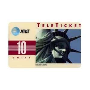   Phone Card 10u Statue of Liberty (French) SPECIMEN 