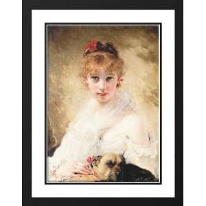  Chaplin, Charles 19x24 Framed and Double Matted Her 