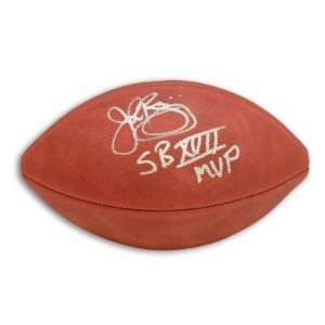  John Riggins Autographed/Hand Signed NFL Football with SB 